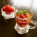 ○かづこ○'s cooksnap of when they made さくらんぼ★コンポート.