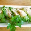 ボブナナ's cooksnap of when they made 具入りラー油で♪レタスの巻き巻きサラダ.