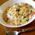 Mnakayoshi's cooksnap of when they made カロリー控えめ　カニカマのあんかけ　ご飯.