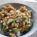 ういりー's cooksnap of when they made 揚げ玉と豆腐のどんぶり。.