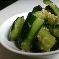 yappyパクパク's cooksnap of when they made きゅうりのニンニク生姜、胡麻油和え.