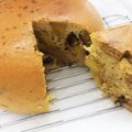 どもプリ's cooksnap of when they made 炊飯器でさつまいもパウンドケーキ.