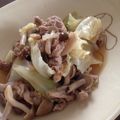 はぁ♡'s cooksnap of when they made 豚きゃべしめじ煮.
