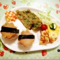 komutatata's cooksnap of when they made 魚肉ハムでなんちゃってスパムおにぎり.