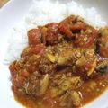 ノイズちゃん's cooksnap of when they made 簡単ズボラ飯！サバ缶トマトカレー.