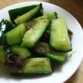 ノイズちゃん's cooksnap of when they made きゅうりととろろ昆布のポン酢和え.