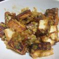 りくの's cooksnap of when they made 厚揚げのこってりネギ味噌炒め.