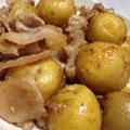 ihitobow's cooksnap of when they made 豚バラと小芋の味噌炒め.