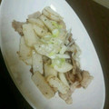 Ｍａｙｕｍｉ１８'s cooksnap of when they made え？これだけ？簡単！豚肉と長いもの塩炒め.