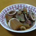 リスのしっぽ's cooksnap of when they made 味、染み込んでます！　大根＆いか煮.