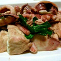 ワカヨウ's cooksnap of when they made 簡単！！イカと豆腐のバターじょうゆ炒め.