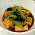☆mew☆'s cooksnap of when they made コチュジャンが決めて!木綿豆腐と小松菜.
