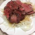 ちぃとこじろ's cooksnap of when they made 牛もも肉のたたき♡.