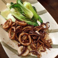 たま1442's cooksnap of when they made 簡単ウマつまみ！イカの生姜焼き！.