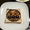 麻衣子カフェ's cooksnap of when they made トーストアートの作り方☆.