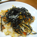 まゆみ母ちゃん's cooksnap of when they made 刻み海苔たっぷり野菜炒め.