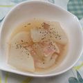 秘密のゆり's cooksnap of when they made 大根とベーコンのコンソメ煮.