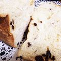 sixxgun's cooksnap of when they made ＨＢではちみつミルク食パン♪レーズン入♪.
