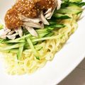 pfr1e0ug's cooksnap of when they made 棒々鶏風♡　鶏肉とキュウリの甘味噌和え♪.