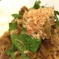 nekokasa's cooksnap of when they made 豚肉とごぼうの煮物.