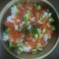 かずＭａＭａ's cooksnap of when they made ☆簡単海鮮ちらし寿司☆お雛祭りに♪.