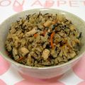 はやみちゃん's cooksnap of when they made 更に簡単。炊くだけ御飯～鶏ひじき～.