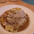 北海道伯爵's cooksnap of when they made まるごとキャベツと豚肉のレンジ蒸し.