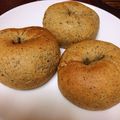 ゆっずぽん's cooksnap of when they made とうふベーグル　きなこ.