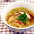 ＊＊rose＊＊'s cooksnap of when they made 爽やか～なレタスと椎茸のスープ.