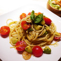 ERI8o8's cooksnap of when they made トマトとアボガドの冷製パスタ.