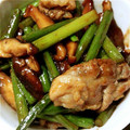 cinna888's cooksnap of when they made 和風にんにくの芽と椎茸炒め物(10分).