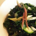 RYK1205's cooksnap of when they made 美味しい♪簡単キュウリ茗荷わかめの酢のも.