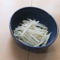 きらり流れ星's cooksnap of when they made 콩나물コンナムル(豆もやしの和え物).
