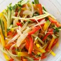 ki_3_yo's cooksnap of when they made かぼちゃの千切りサラダ.