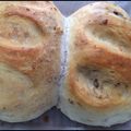 はなびし草's cooksnap of when they made くるみパン.