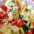 わからせん's cooksnap of when they made ★チーズとろ～り♪トマトとズッキーニ炒め.