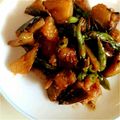 おぅ吉's cooksnap of when they made ◆糖尿病◆なすといんげんの味噌炒め.