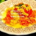 ruruchirin's cooksnap of when they made ♦簡単！美味すぎる！トマト卵炒め♦.