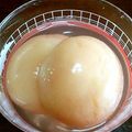 ゆずめき's cooksnap of when they made 桃のコンポート♪( ´▽｀).