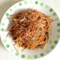 ますchan's cooksnap of when they made 10分できんぴらごぼう.