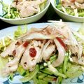 lたまみl's cooksnap of when they made 鶏胸肉の梅肉浸し☆水晶鶏.
