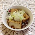 まくのうち's cooksnap of when they made 厚揚げのなめこあんかけ.