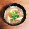 RYK1205's cooksnap of when they made みょうがの味噌汁.