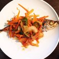 ayuppppppi's cooksnap of when they made 簡単ヘルシーノンオイル鯵の焼き南蛮漬け★.