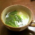 アリキン's cooksnap of when they made 小松菜とじゃがいものペッパースープ.