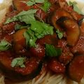 shuga57820's cooksnap of when they made 茄子と挽き肉のボロネーゼ.