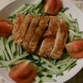しづくママ's cooksnap of when they made 鶏胸の簡単☆油淋鶏.