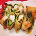 manyaaa_k's cooksnap of when they made 簡単☆エビとアボカドのチーズ春巻き.