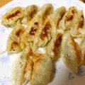 namy7mori's cooksnap of when they made 手作り餃子.