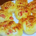たまごるん's cooksnap of when they made ＨＢの生地で簡単！ベーコンパン.
